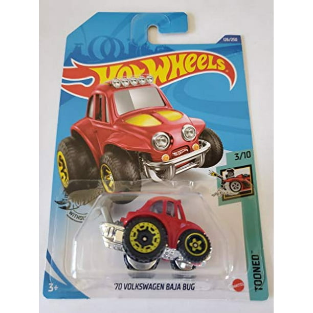 HOT WHEELS Volkswagen 70’ Baja Bug Rouge Red Tooned